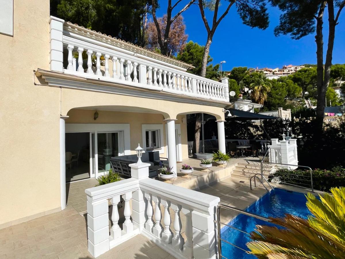 Exklusive Villa in Paguera für bis zu 8 Personen, mit Meerblick und Pool - Chambres d'hôtes Peguera