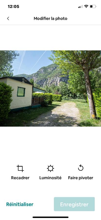 B&B Ornolac-Ussat-les-Bains - Mobilhome tout confort proche de la rivière - Bed and Breakfast Ornolac-Ussat-les-Bains