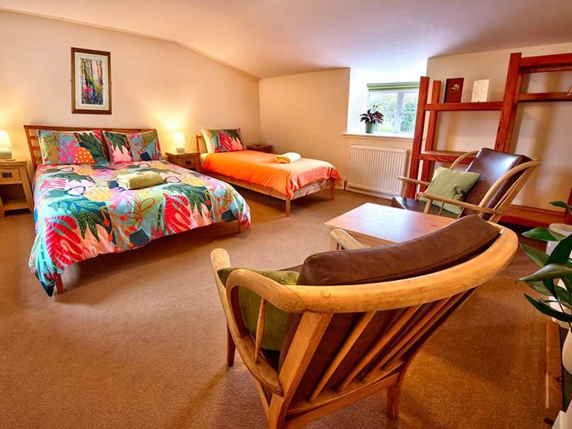 Family Room with Shared Bathroom