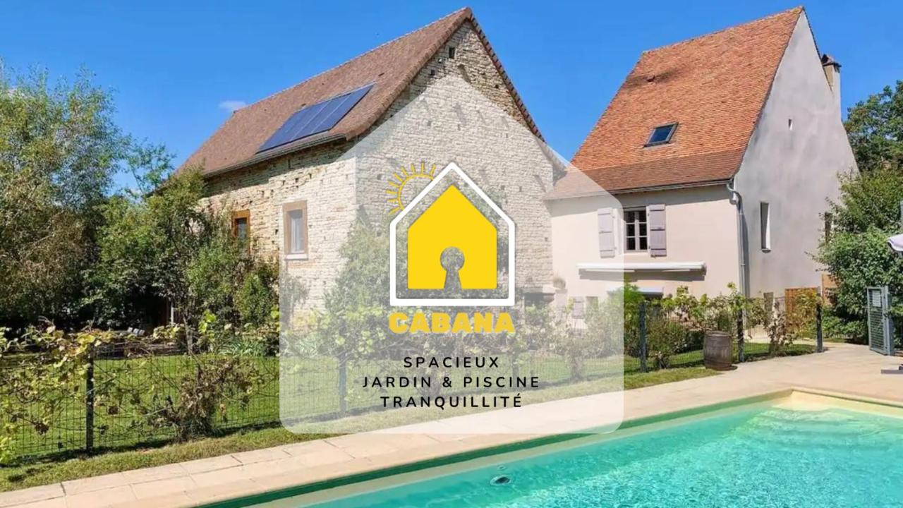 B&B Bresse-sur-Grosne - Gite Le Foineau - Maison avec Piscine - Bed and Breakfast Bresse-sur-Grosne