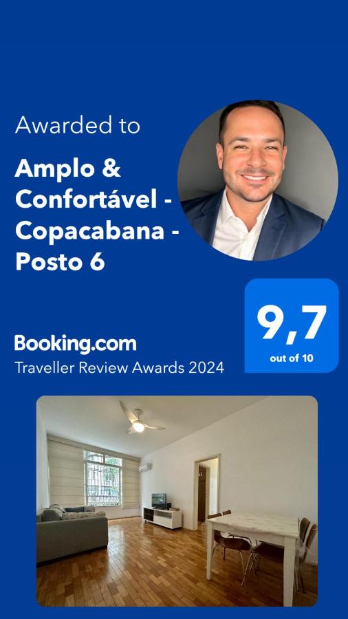 Amplo & Confortável - Copacabana - Posto 6 - B&B Rio de Janeiro