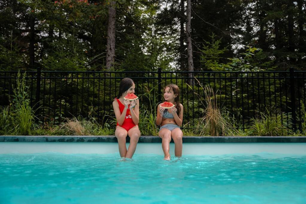 Chalet Red Deer Spa at Fiddler Lake - Bed and Breakfast Mille-Isles