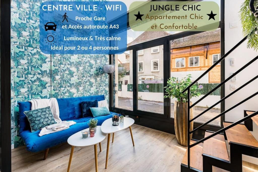 B&B Bourgoin - Bienvenue à Jungle Chic - Bed and Breakfast Bourgoin