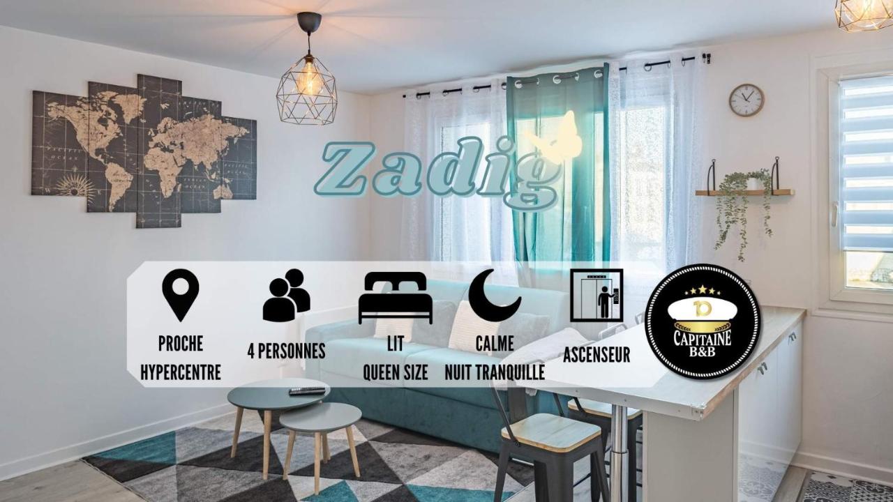 B&B Troyes - Zadig - Proche Hypercentre - 4 pers. - Bed and Breakfast Troyes