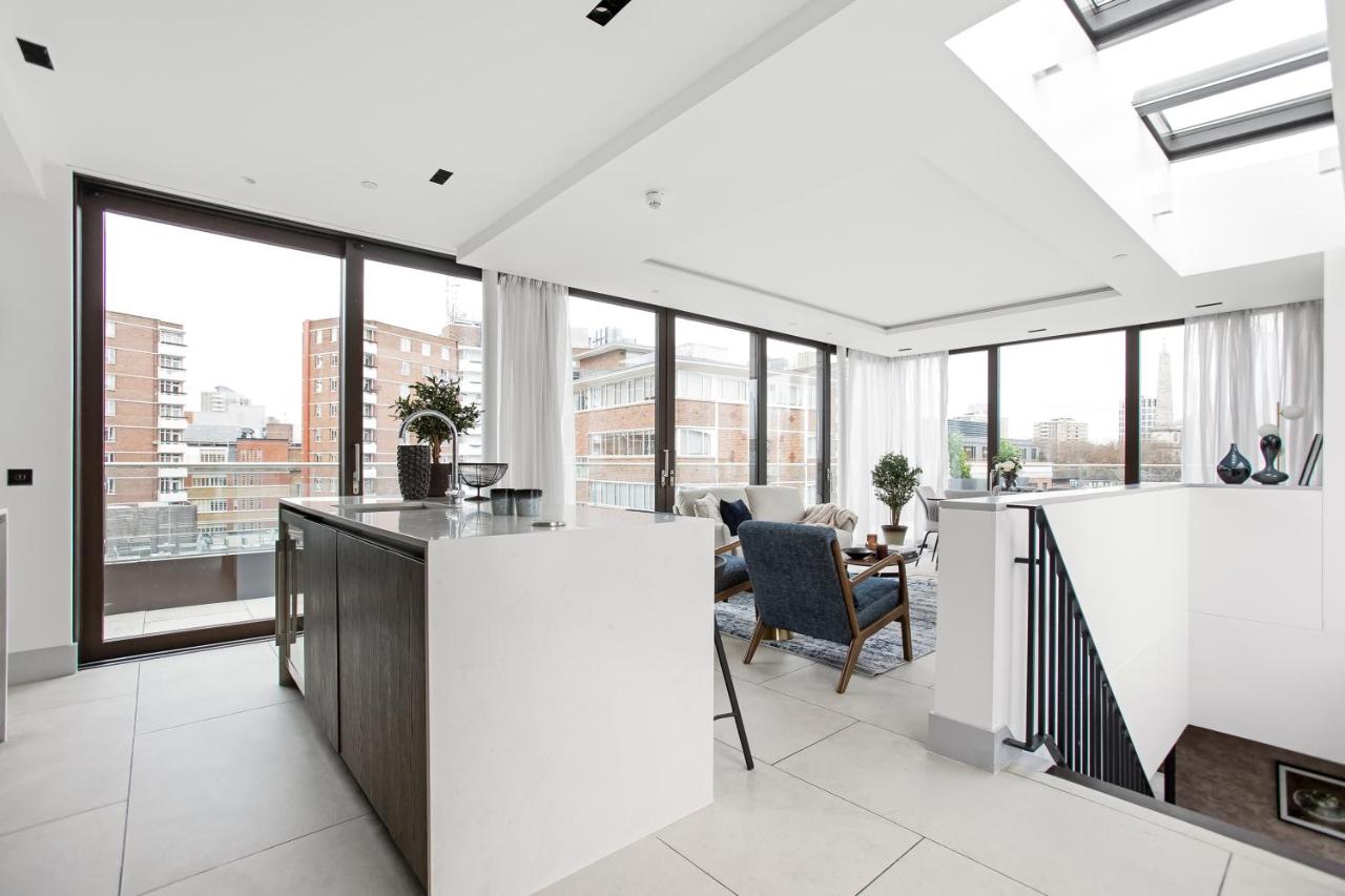 Stunning 3 Bedroom Penthouse Private Terrace AC - B&B Londres