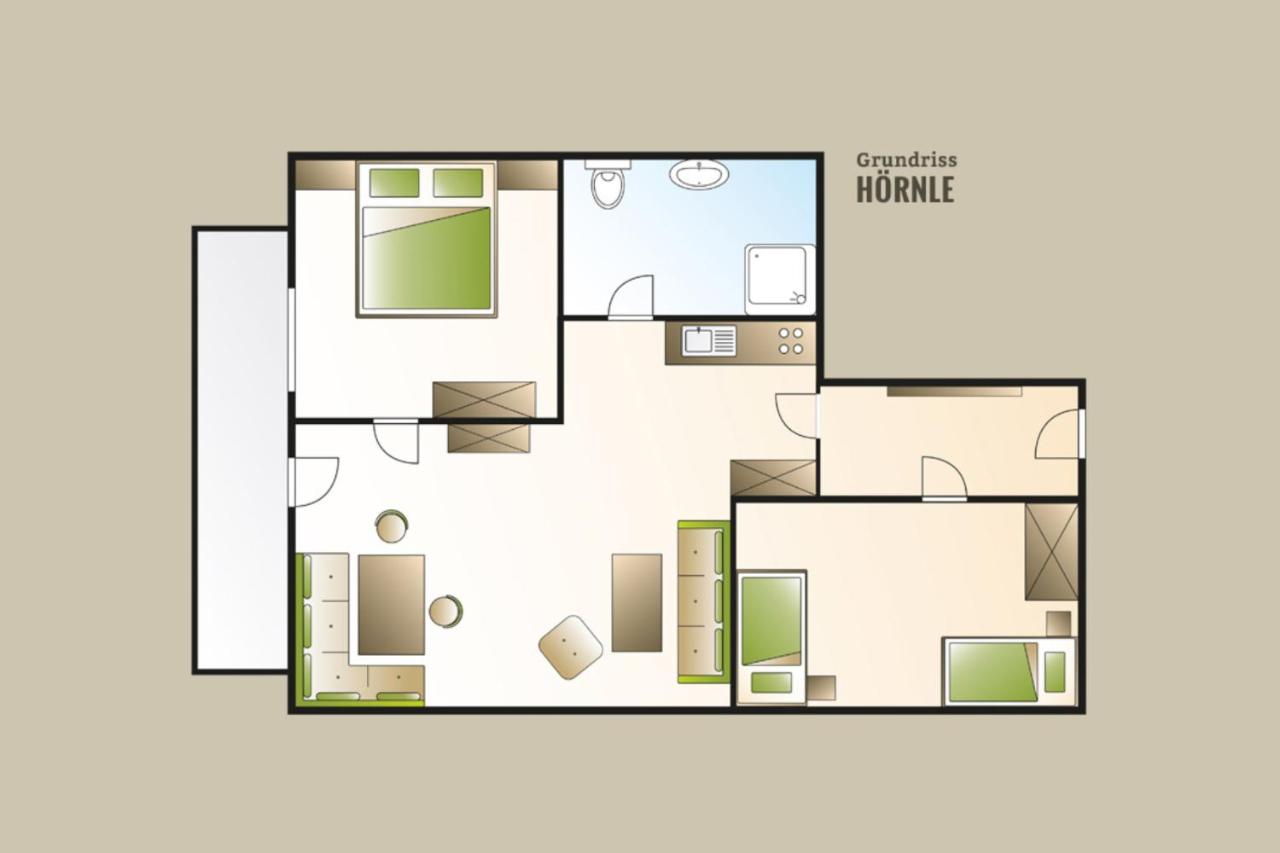 Two-Bedroom Apartment (4 Adults)