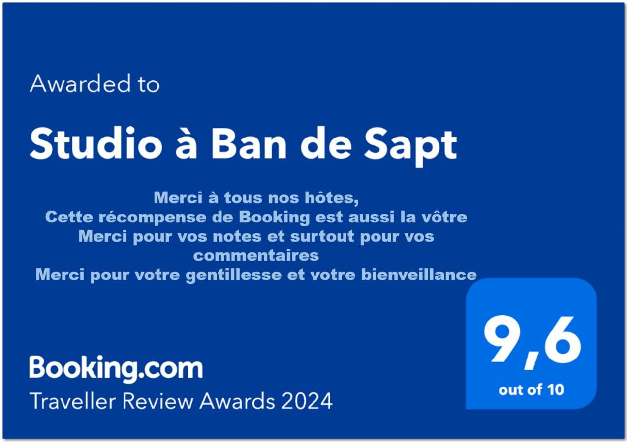 Studio à Ban de Sapt - B&B