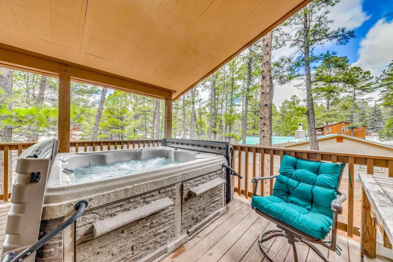 Furnished Deck and Game Room Ruidoso Home! - B&B Ruidoso