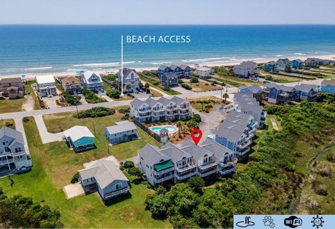 B&B North Topsail Beach - 114 Calinda Cay - Community Pool Waterviews! - Bed and Breakfast North Topsail Beach