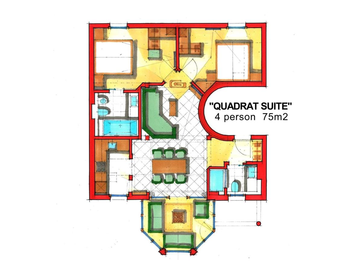 Apartment mit 2 Schlafzimmern und Wintergarten