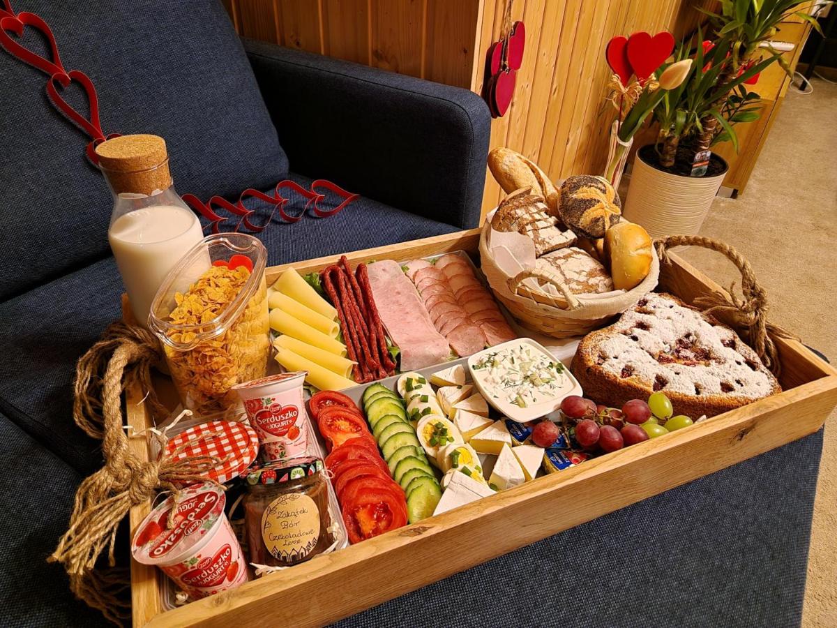 Zakątek Bór, nowoczesne domki nad rzeką - Ferienwohnung Bór