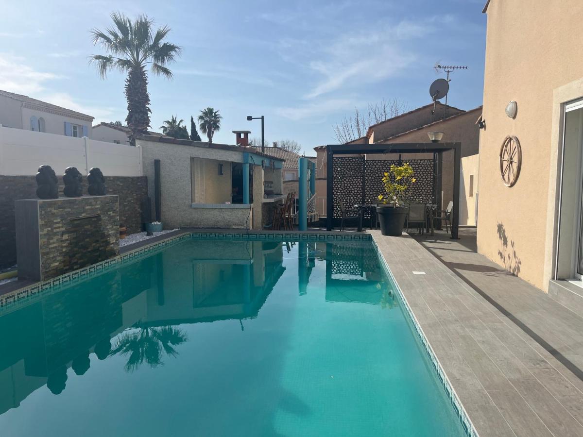 Magnifique villa , piscine ,hamam près des plages - Ferienwohnung
