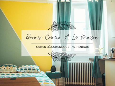 B&B Châteaubriant - Voyage de lumière - Dormir Comme à la maison - - Bed and Breakfast Châteaubriant