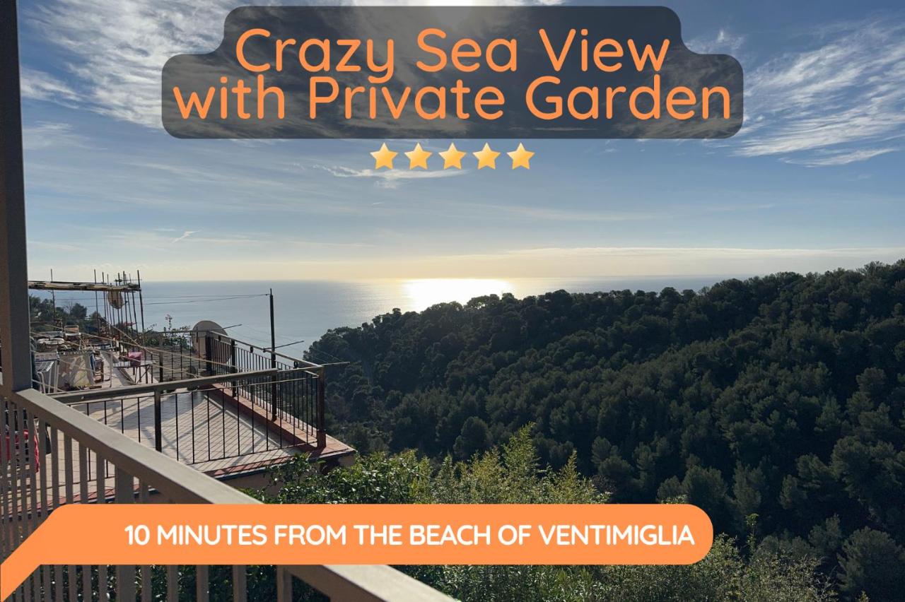 B&B Ventimiglia - 5 Min Giardini Hanbury, Pazzesca Vista sul Mare - Bed and Breakfast Ventimiglia