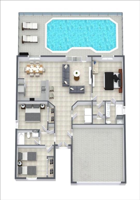 3 Bedrooms 2 Bathrooms Cumbrian Lakes 4695 Cl - B&B Orlando