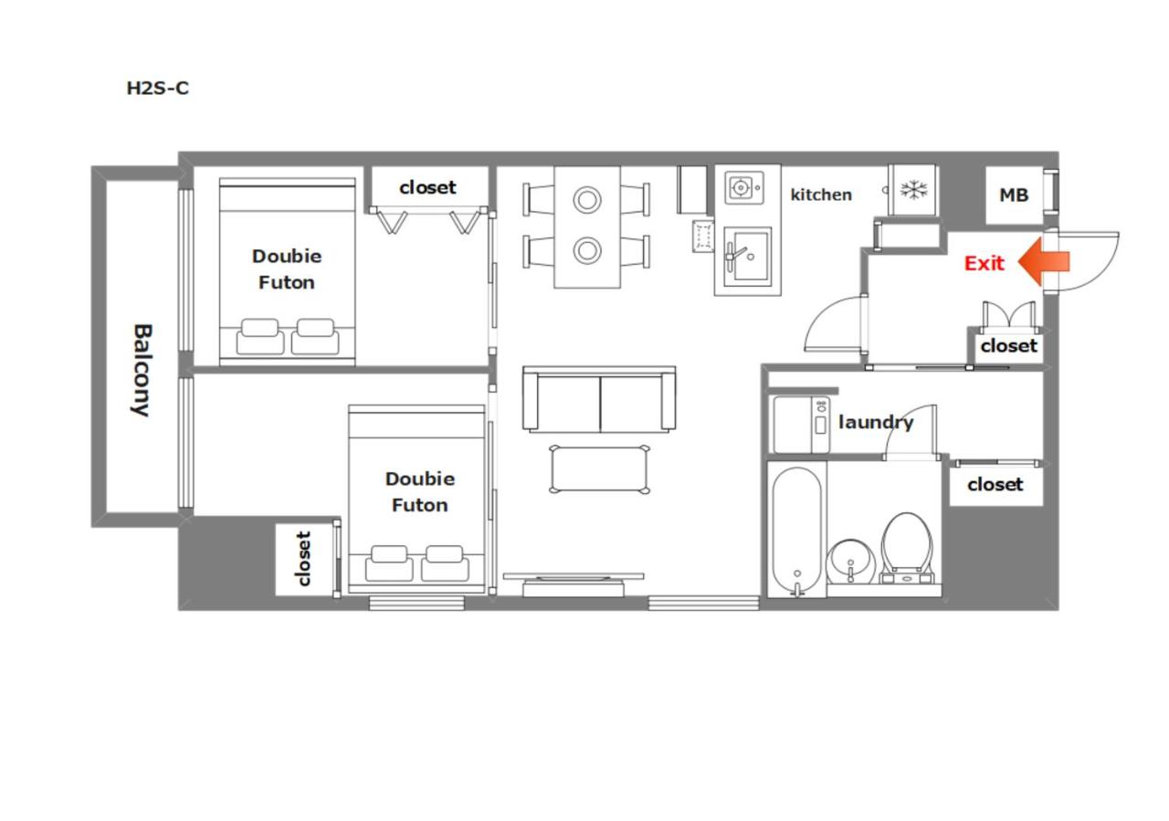 Two-Bedroom Apartment