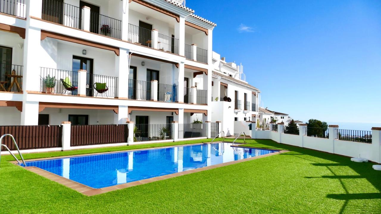 Casita Frigiliana - stunning new apartment with views with private parking space - Ferienwohnung Frigiliana