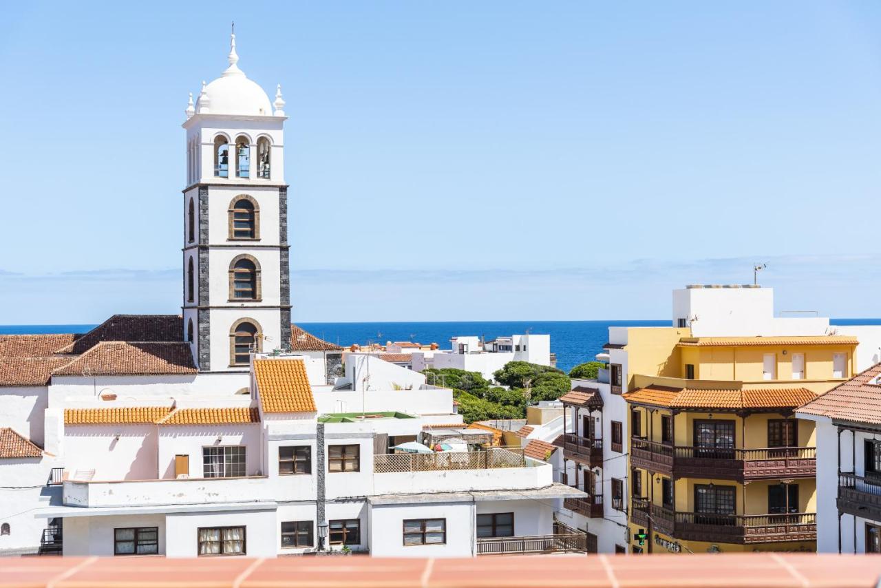 Central Penthouse, close to the Natural pools with Big terrace, ocean & city view - Bed and Breakfast Garachico
