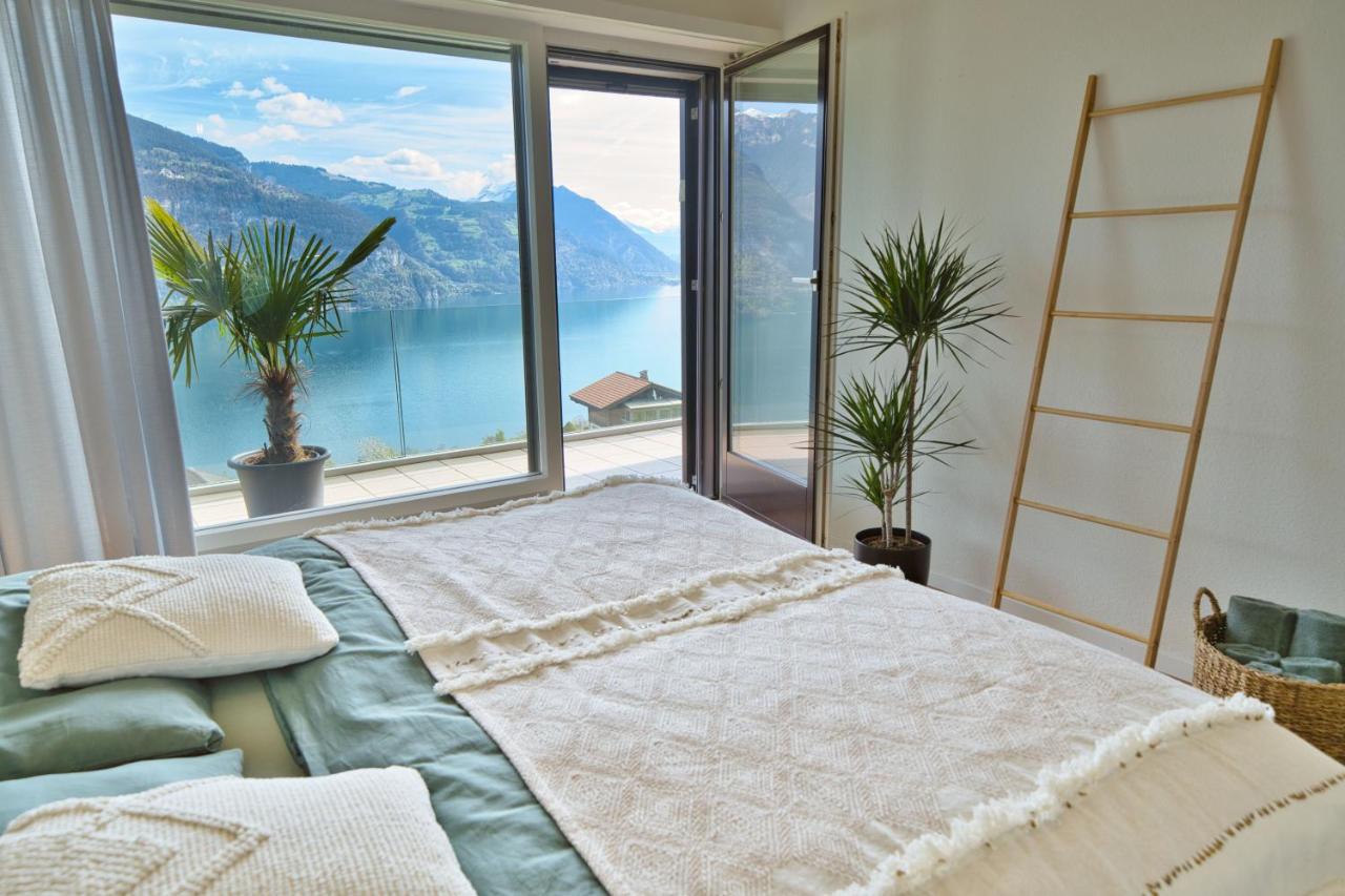 B&B Krattigen - Dreamview Retreat - Breathtaking Lake Views - Bed and Breakfast Krattigen