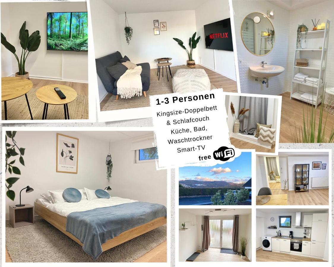 B&B Herborn - 75qm mit eigenem Bad, Küche, Wohn- u Schlafzimmer - Bed and Breakfast Herborn