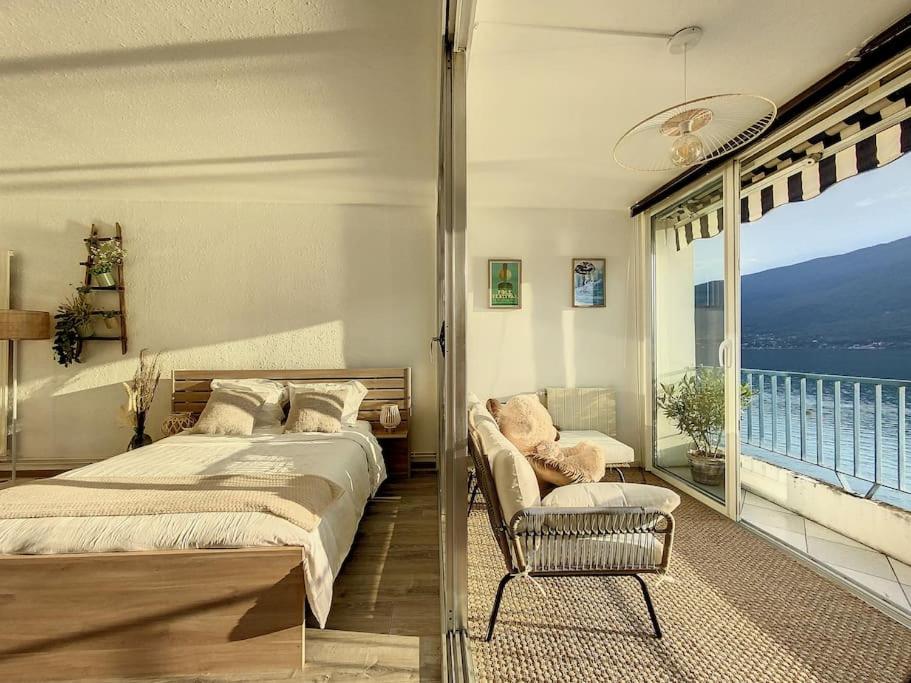 Cosy - Vue imprenable sur le lac - B&B Tresserve