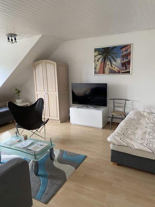 Moderne und zentrale Wohnung in Hanau - Chambres d’hôtes