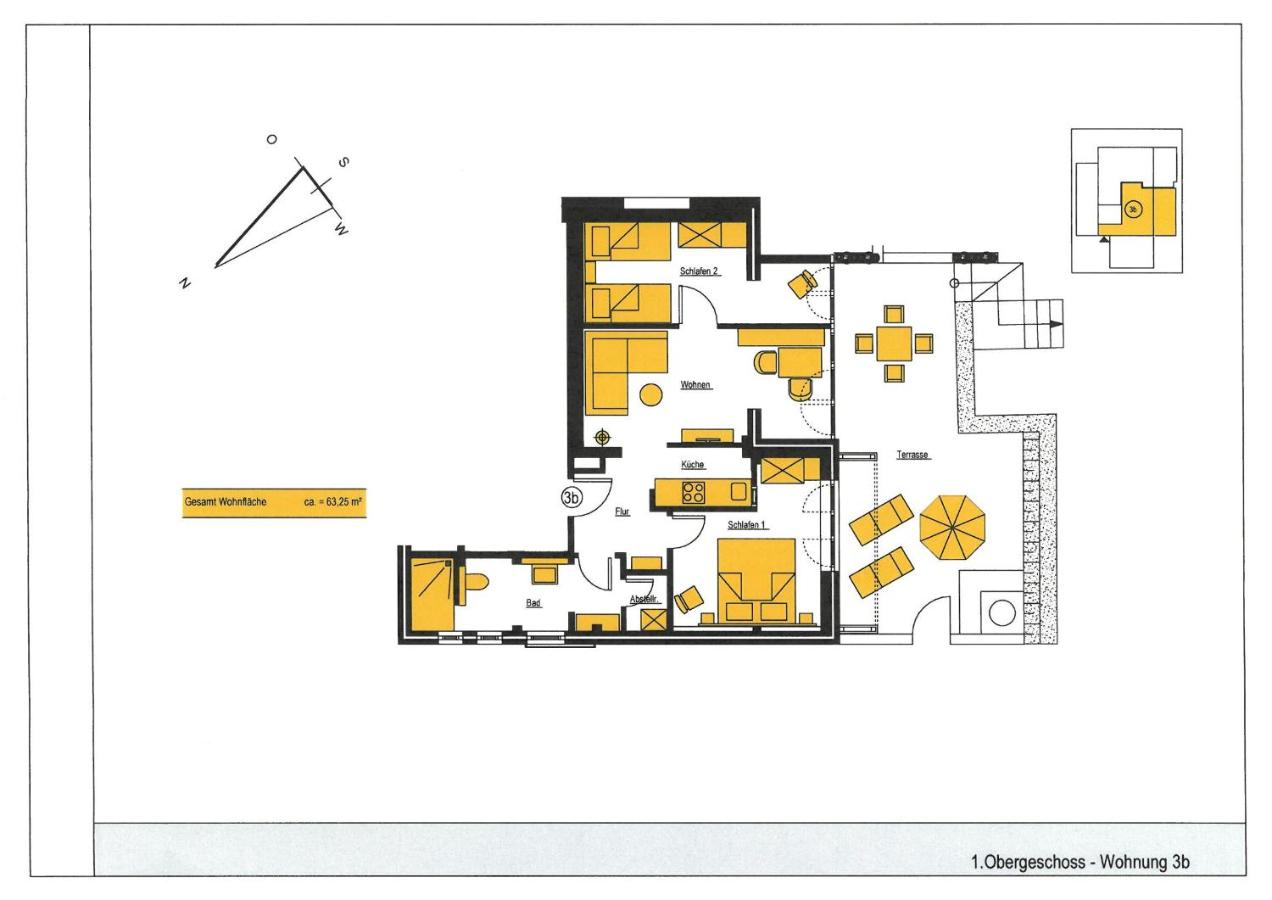 Riff5 Wohnung 3b - Ferienwohnung