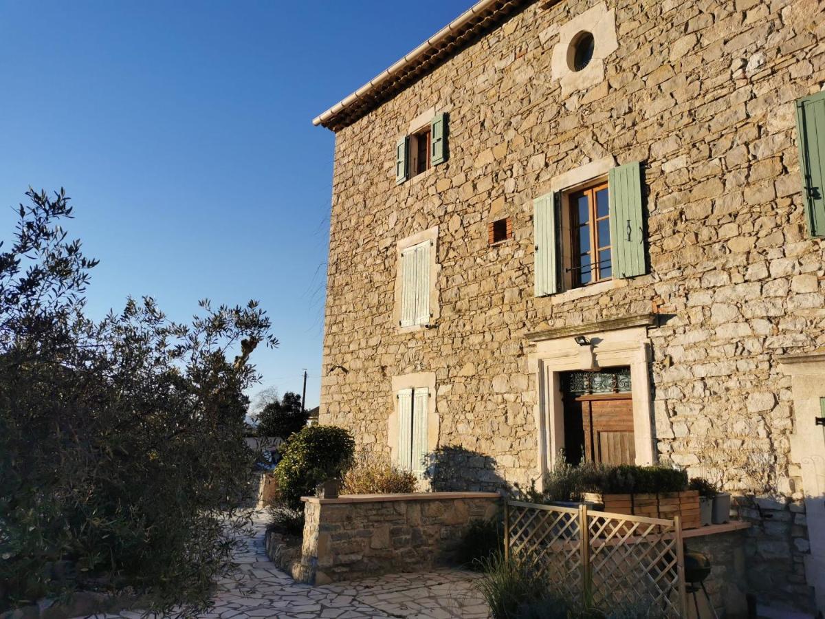 Bastide Cévenole en pierre avec Piscine - B&B
