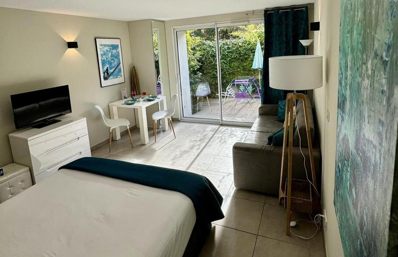 Deluxe Appartement met 1 Slaapkamer en Uitzicht op de Tuin