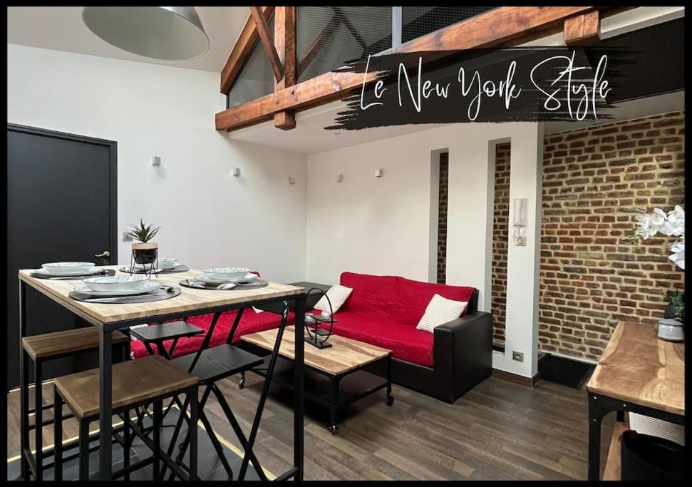 B&B Saint-Quentin - 06. Le New york Style By Fanny .S - Bed and Breakfast Saint-Quentin