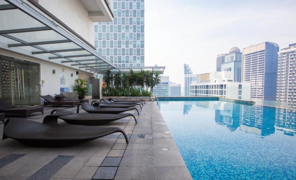 163 SUPER KING BED STUDIO near Petronas Twin Tower KLCC KL Convention Center by Zen Glo - Ferienwohnung Kuala Lumpur