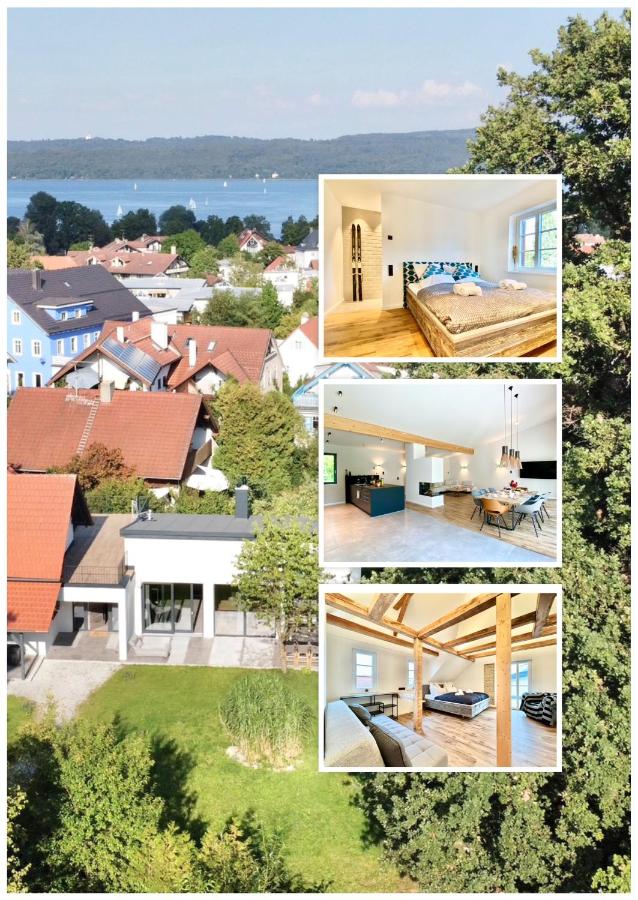 B&B Dießen am Ammersee - Snug Stays Design Villa mit Garten zentral aber ruhig 400m zum Ammersee - Bed and Breakfast Dießen am Ammersee