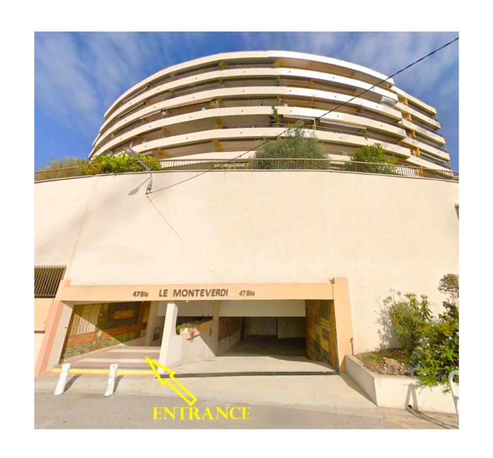 Beautiful Sea View Apartment next to Monte Carlo with Parking - Bed and Breakfast Beausoleil