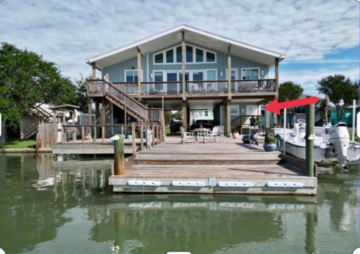 Waterfront Guesthouse on Key Allegro/Little Bay with dock - B&B Rockport