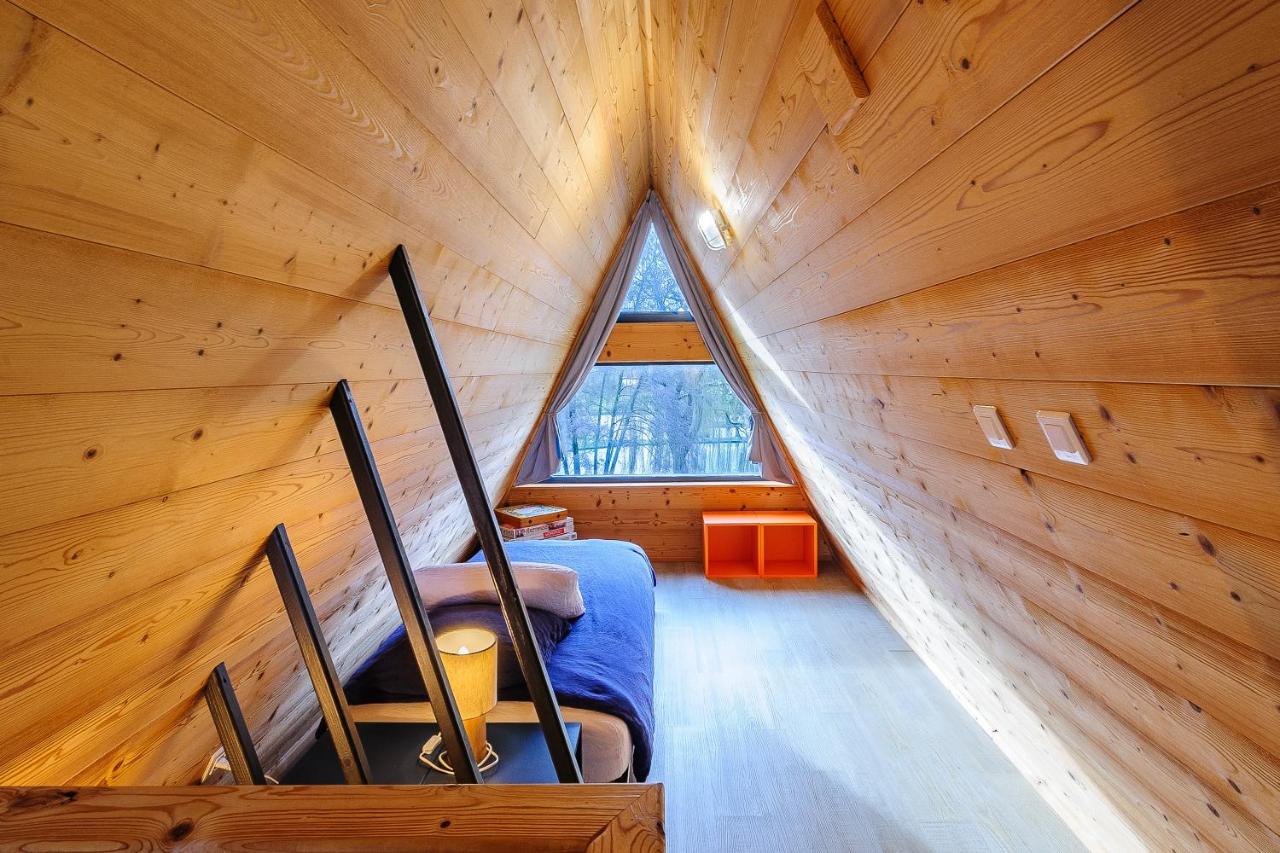 Cottage 2 chambres - Chalet climatisé pour 4 - B&B Malzy