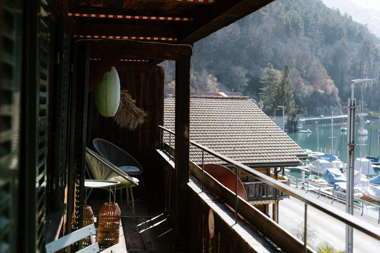 Bijou Beatus - Lakeview Sunset Retreat - Ferienwohnung Merligen