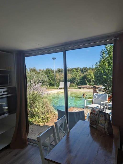 Chalet climatisé en campagne avec baignade privée - B&B