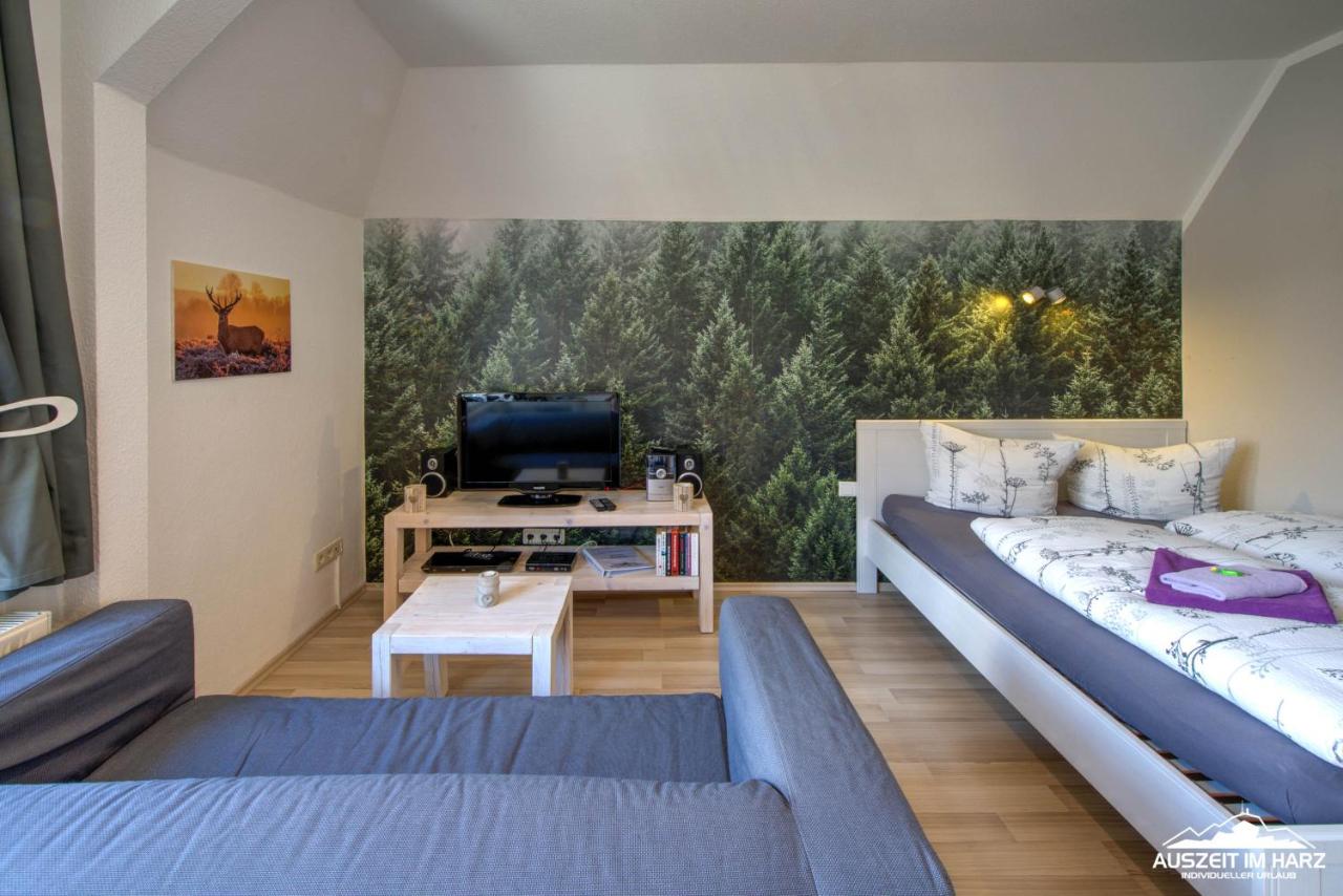 Auszeit-im-Harz Haus 1 Wohnung Brockenzwerg - B&B