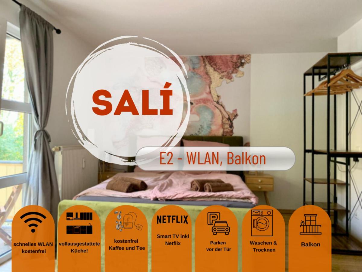 B&B Essen - Sali - E2 - WLAN, Balkon, TV - Bed and Breakfast Essen