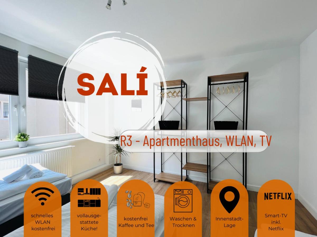 B&B Remscheid - Sali - R3 - Apartmenthaus, WLAN, TV - Bed and Breakfast Remscheid