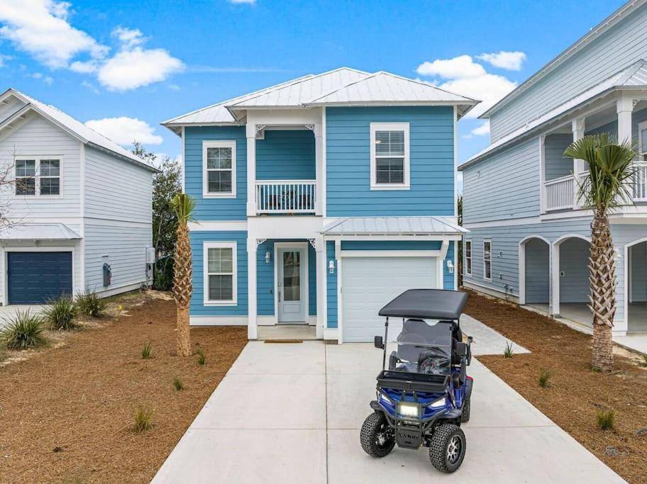 B&B Panama City Beach - NEW! Modern Beach House, Free Golf Cart Included! - Bed and Breakfast Panama City Beach