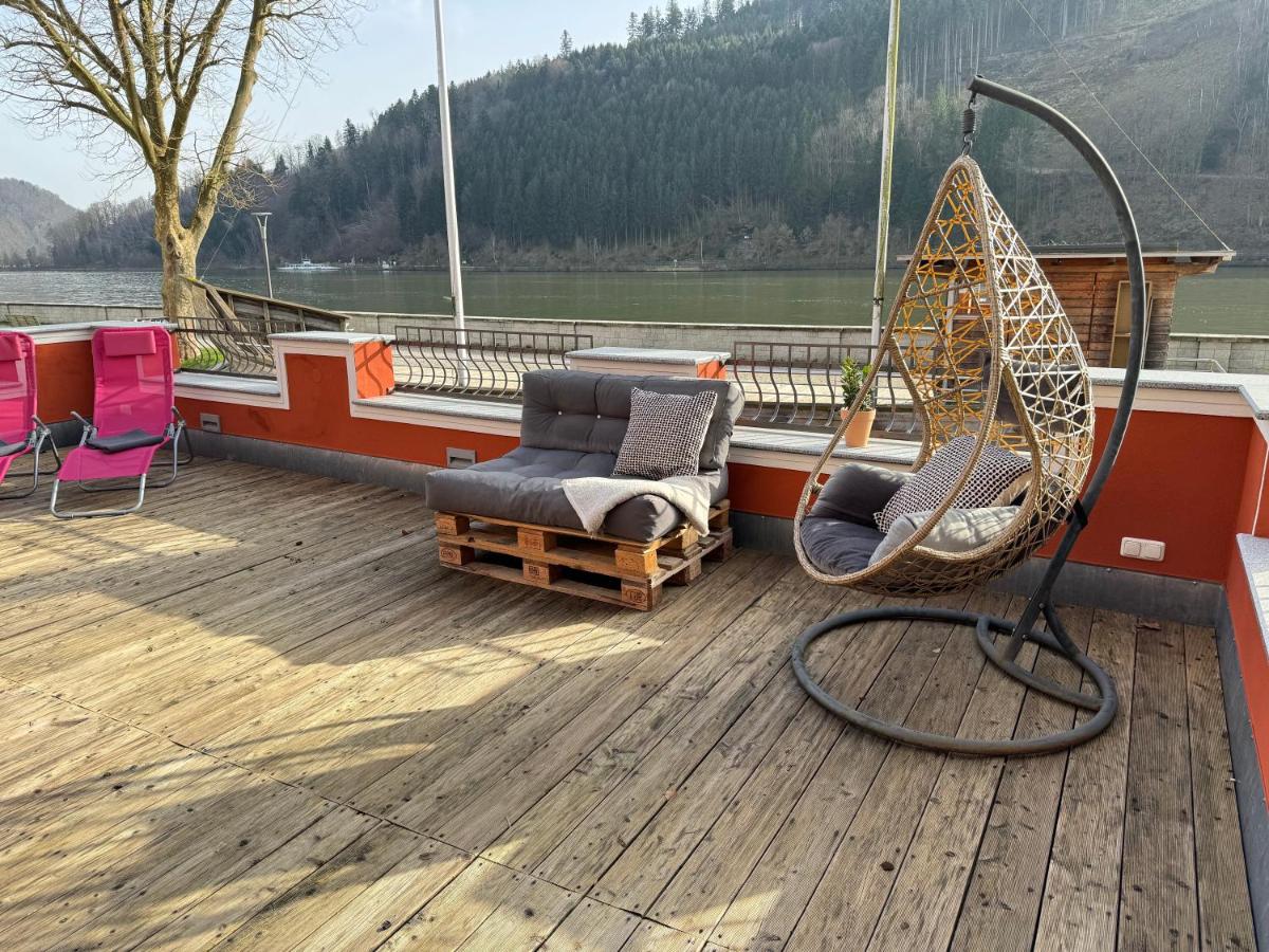 Terrassenwohnung mit Donaublick - B&B Obernzell