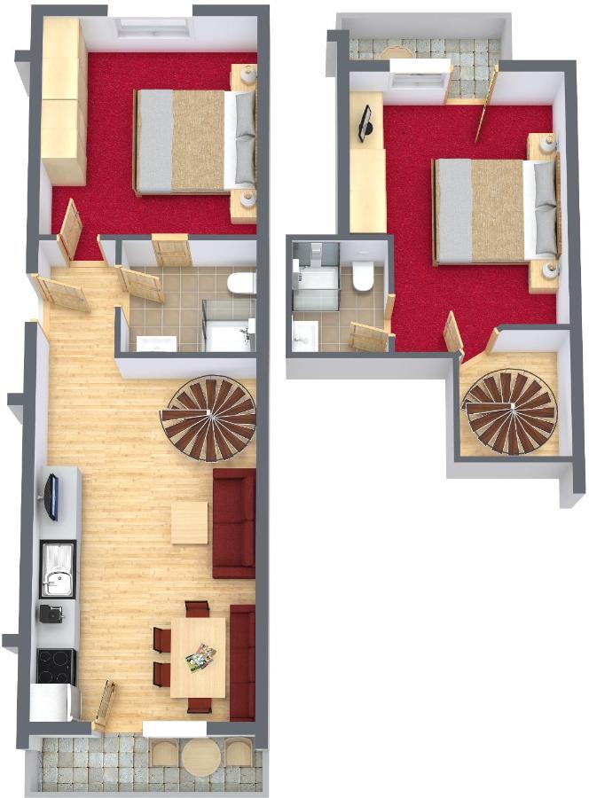 Apartment - Split Level