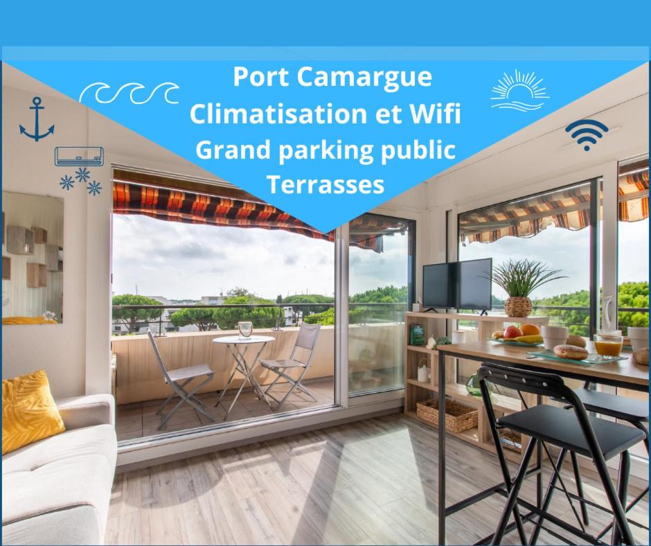 Rêves Ensablés * Clim * Proche Mer * Terrasse * Port Camargue - B&B Le Grau-du-Roi
