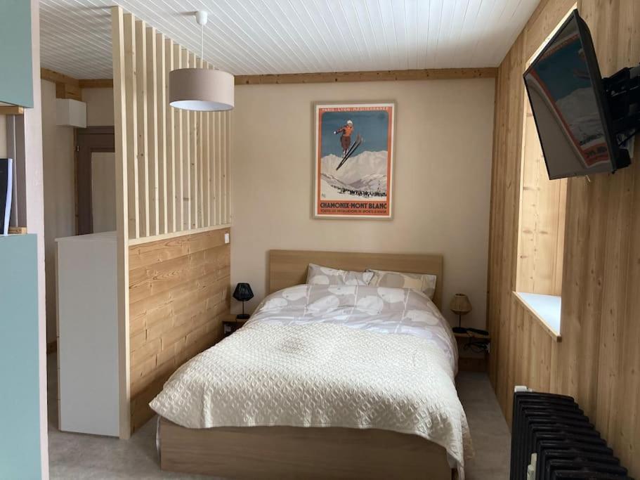 Studio chaleureux au départ des sentiers et pistes de ski - B&B