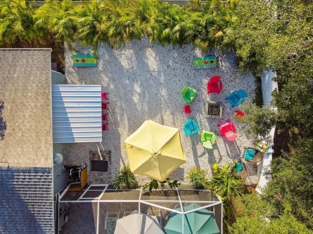 Luxury heated-pool home blocks from the beach - B&B