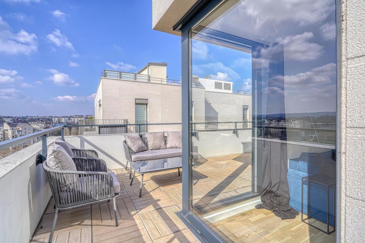 Grand appartement avec belle vue Paris - B&B