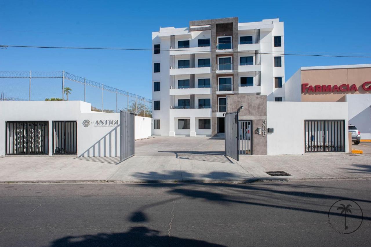 Comfy Apartment with Stylish Furnishings & Private Balcony - Antigua - B&B Ciudad Mazatlán