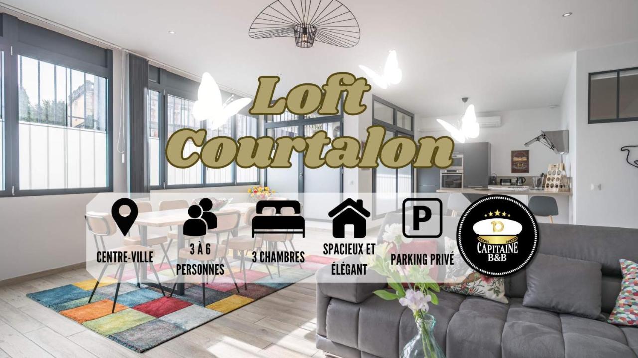 B&B Troyes - Loft Courtalon - Haut Standing - Patio - Parking Prives - Bed and Breakfast Troyes