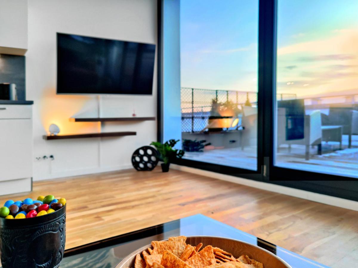 Maisonette-Penthouse inklusive Infrarot-Sauna über den Dächern von Magdeburg - B&B Magdeburgo